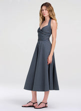 Load image into Gallery viewer, Magnolia Striped Cotton Midi Dress
