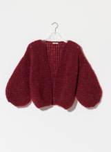 Load image into Gallery viewer, Mohair Big Bomber Cardigan
