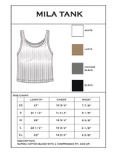 Load image into Gallery viewer, Mila Rib Tank
