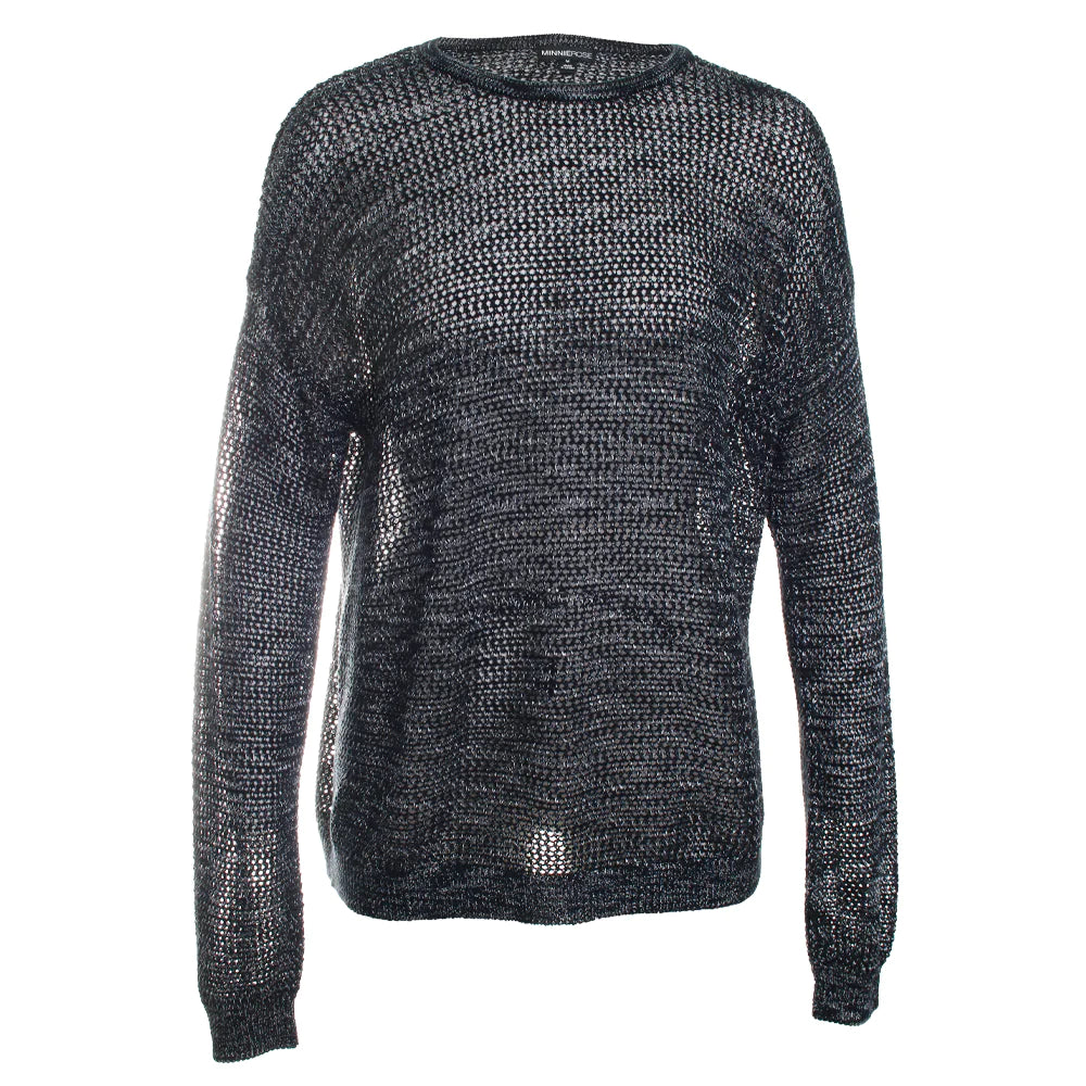 Mesh Crew Neck