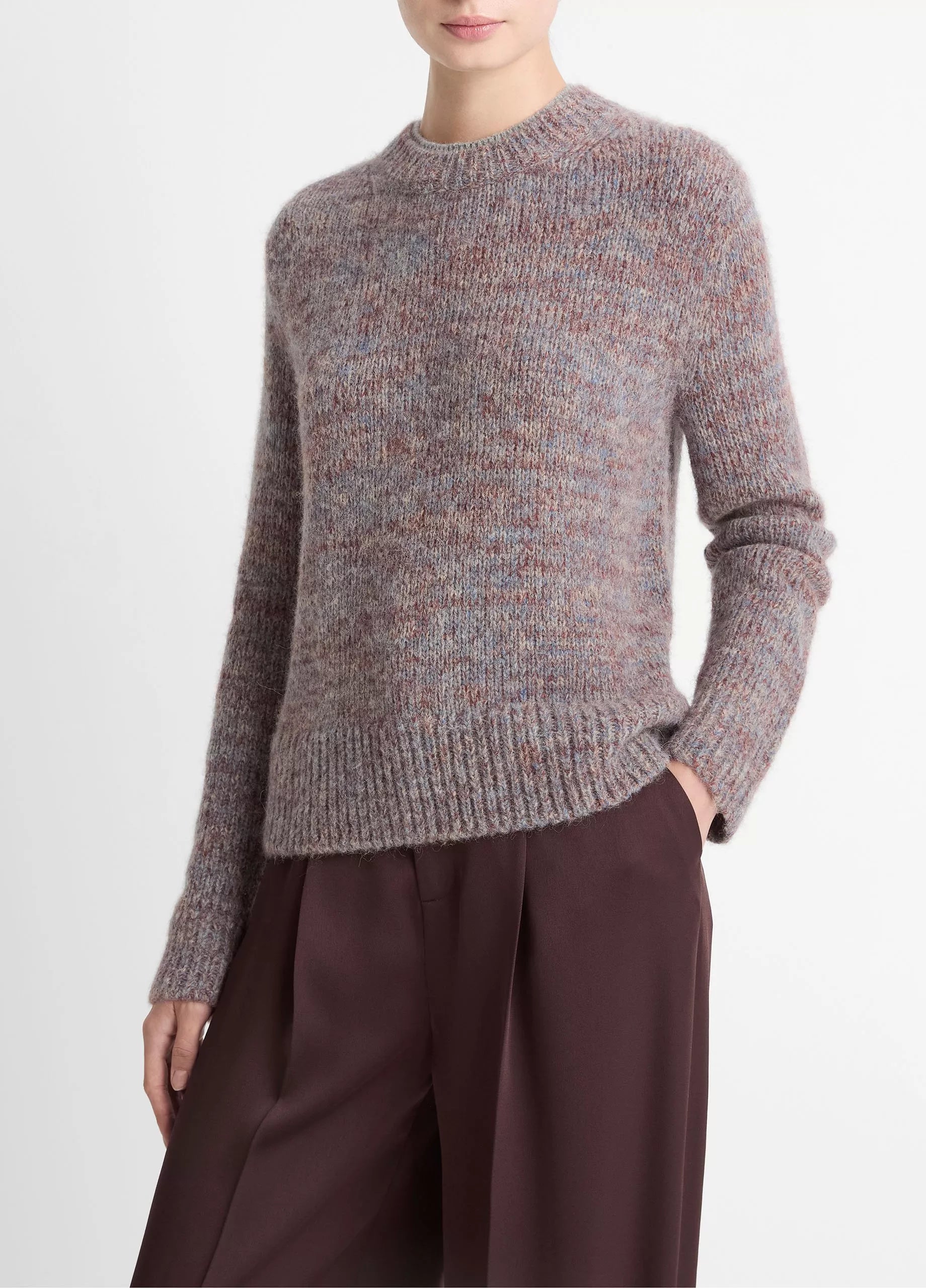 Marled Crew Neck