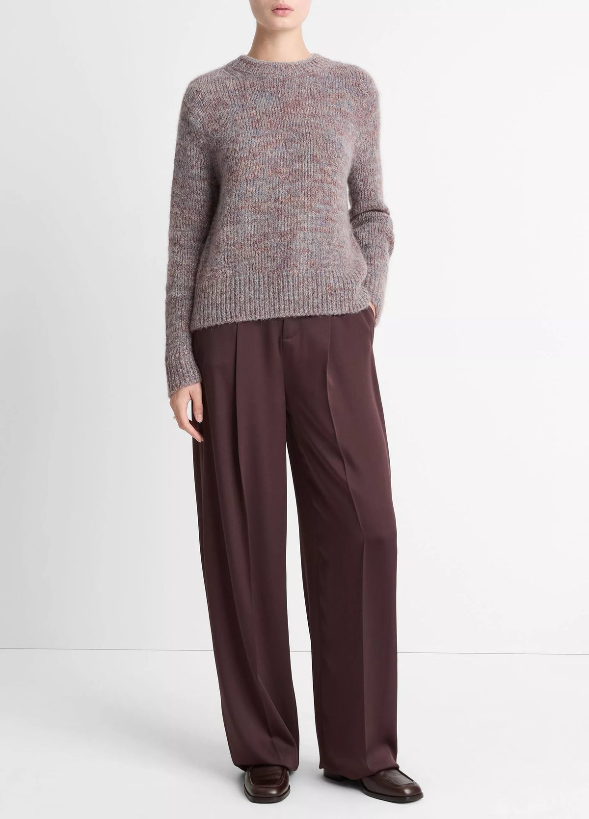 Marled Crew Neck