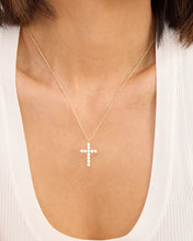 Load image into Gallery viewer, Oh She Fancy Small Cross Pendant
