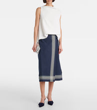 Load image into Gallery viewer, A-Line Asymmetrical Draped Top
