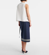 Load image into Gallery viewer, A-Line Asymmetrical Draped Top
