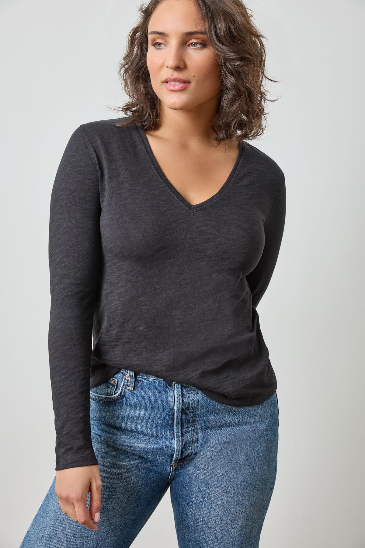 Long Sleeve V-Neck