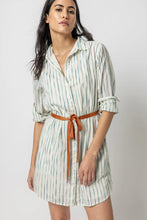 Load image into Gallery viewer, Belted Shirt Dress
