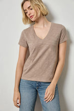 Load image into Gallery viewer, V-Neck Short Sleeve Back Seam
