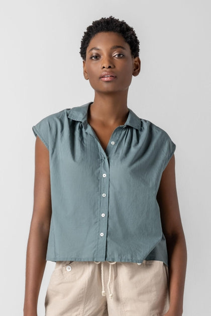 Short Sleeve Button Down