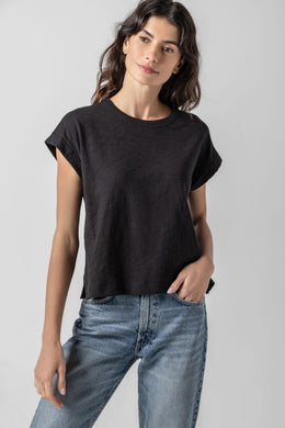 Sleeveless Boxy Crewneck