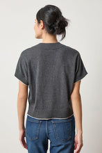 Load image into Gallery viewer, Short Sleeve V-Neck Pullover Sweater
