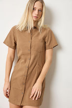 Load image into Gallery viewer, Twill Paneled Shirt Dress
