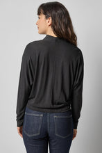 Load image into Gallery viewer, Shawl Collar Wedge Top
