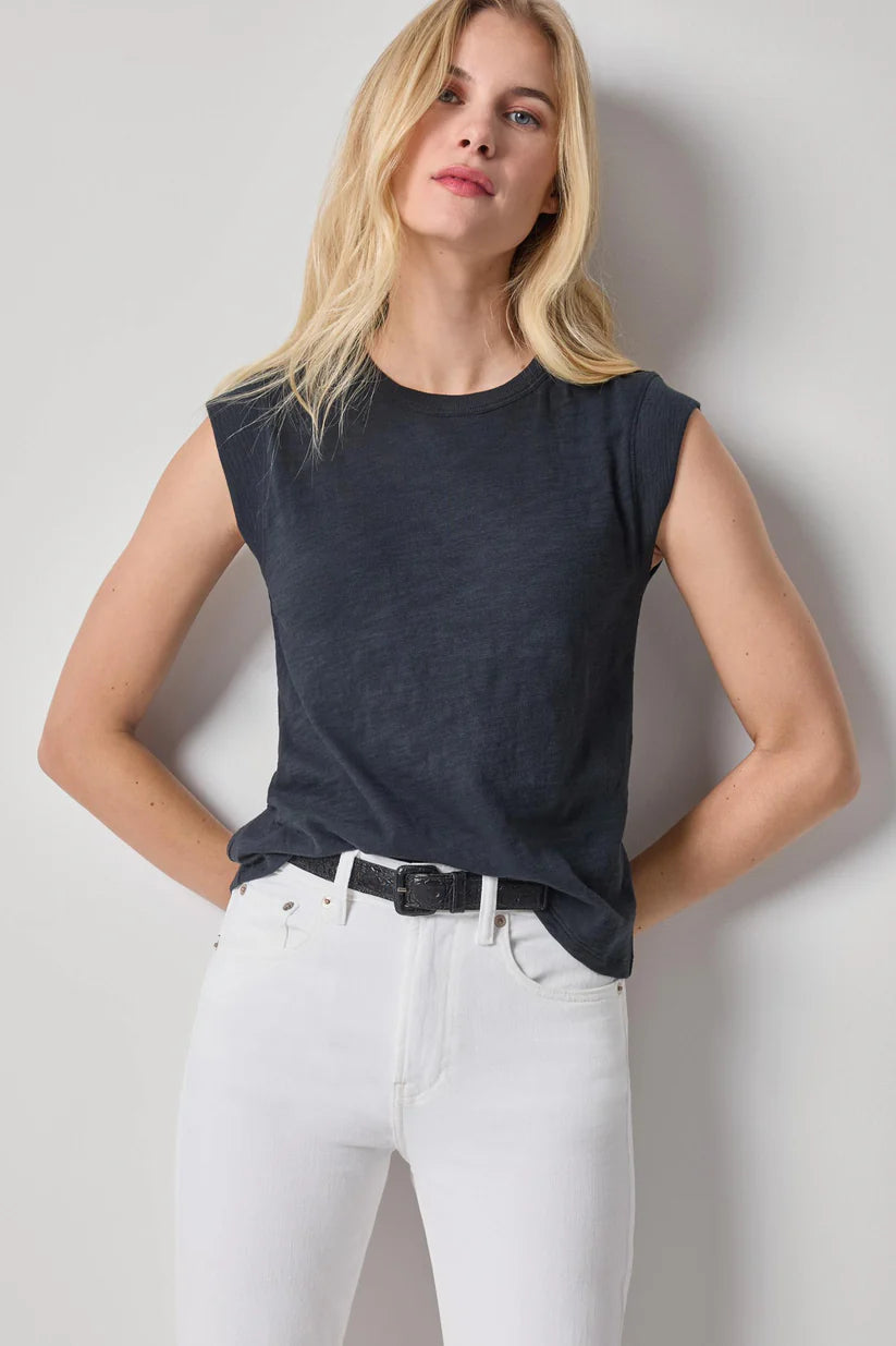 Cap Sleeve Crew