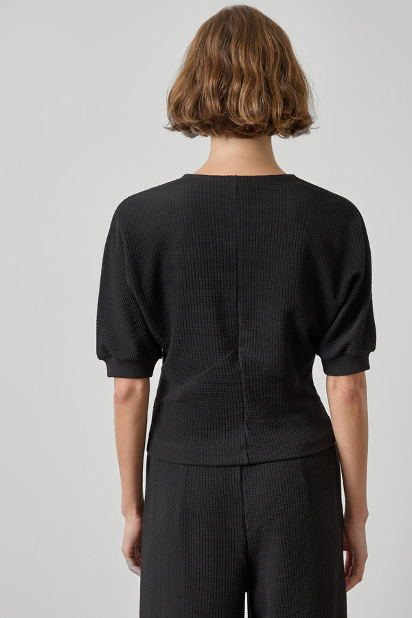 Seamed V-Neck Top