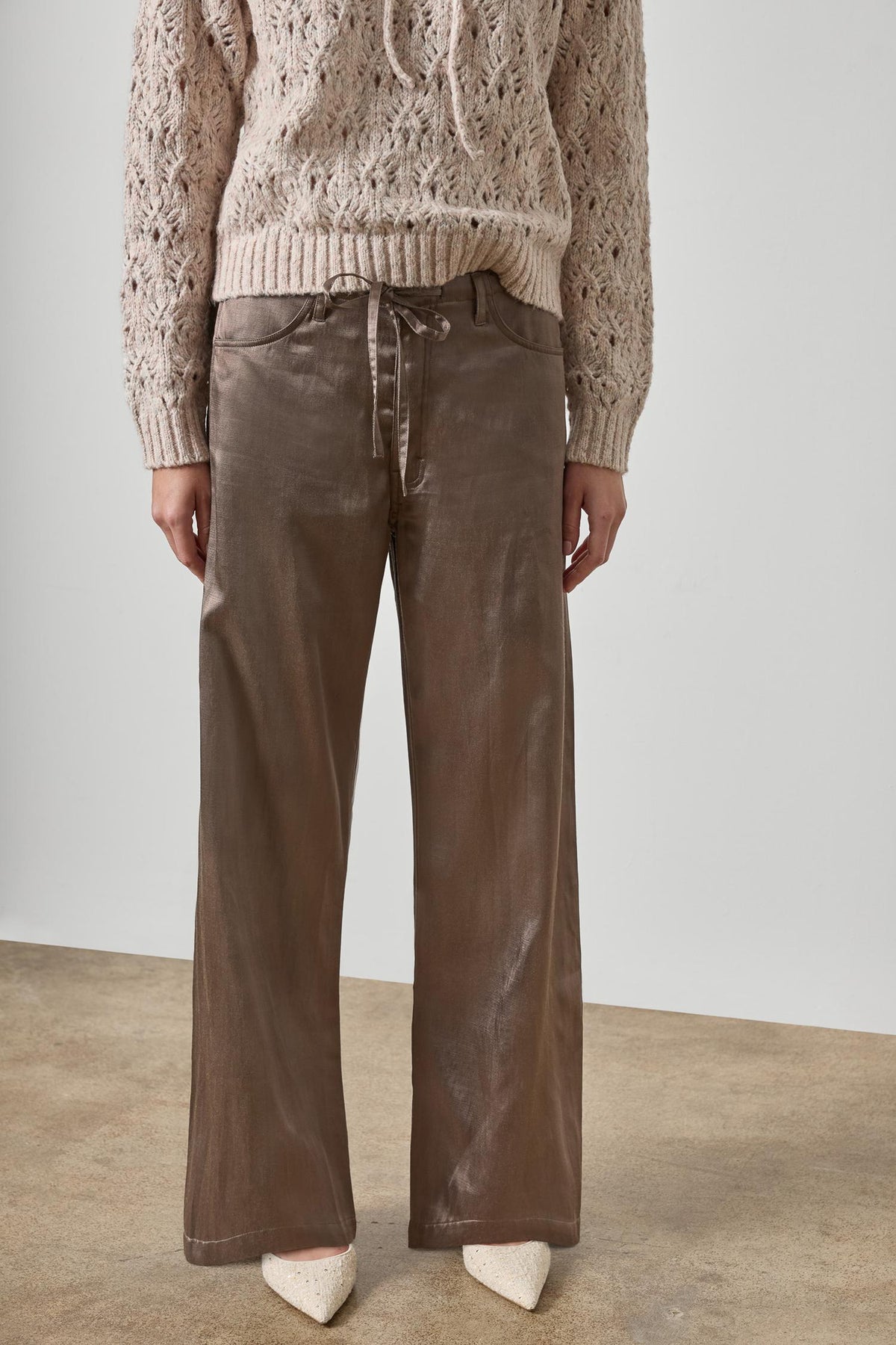 Slub Woven Pant