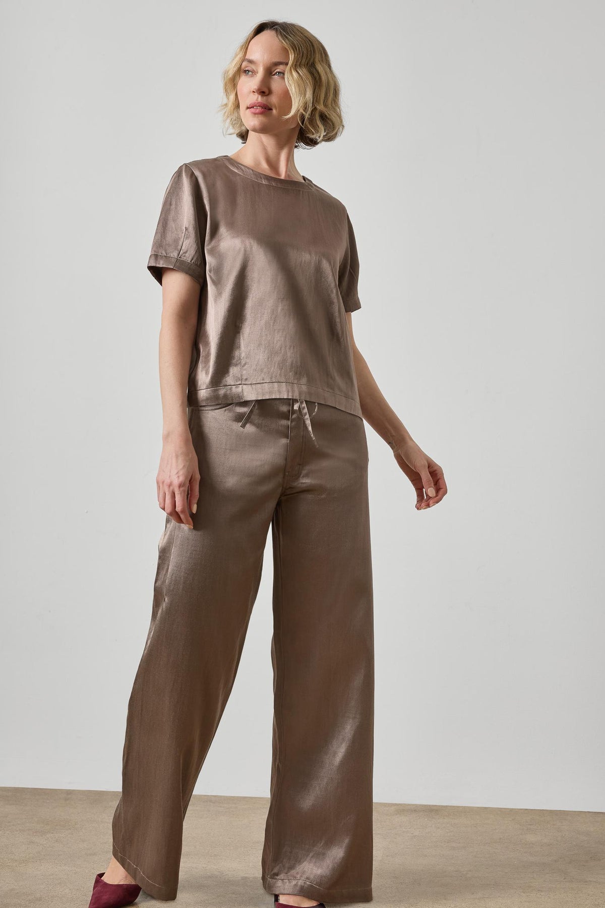 Slub Woven Pant