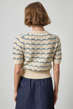 Load image into Gallery viewer, Short Sleeve Multistitch Pullover
