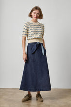 Load image into Gallery viewer, Short Sleeve Multistitch Pullover
