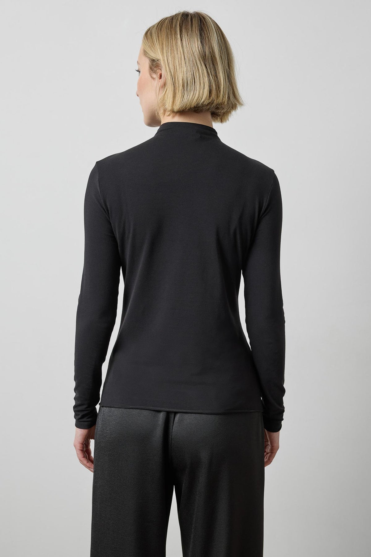 Long Sleeve Funnel Neck