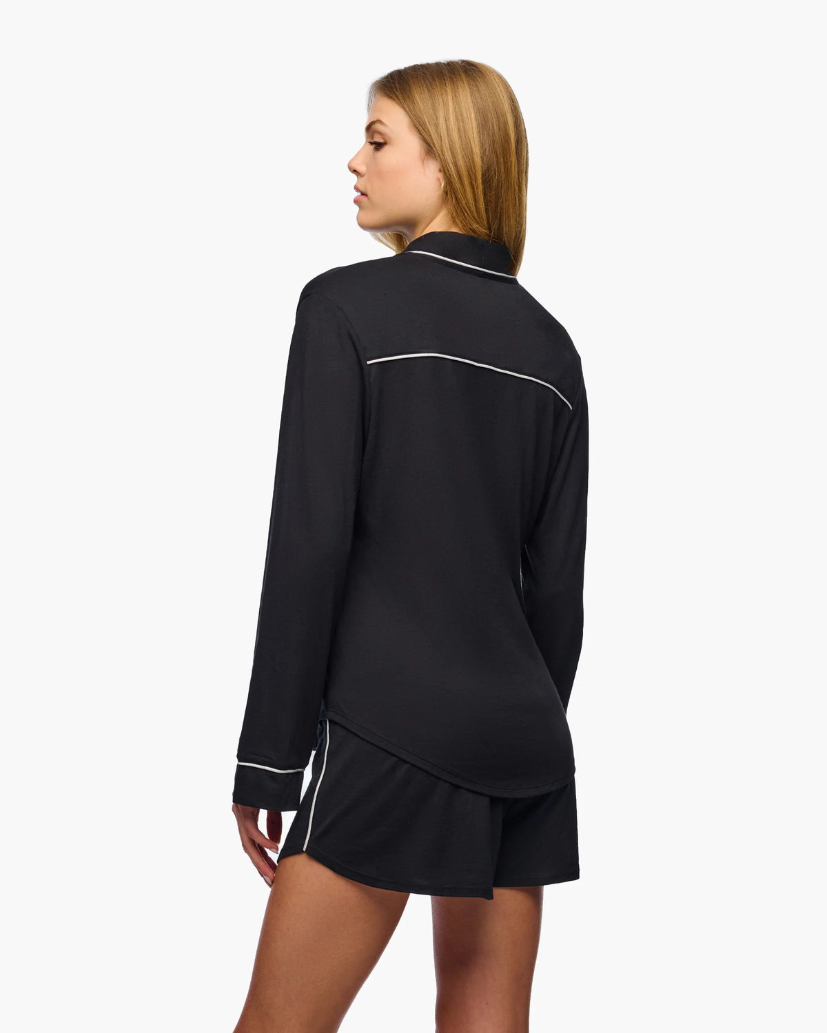Pima Lusso Long Sleeve Top & Boxer Set
