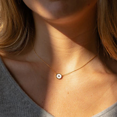 Petite Balia Enamel Necklace