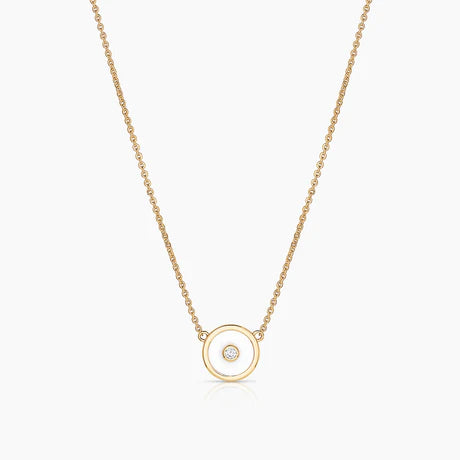 Petite Balia Enamel Necklace