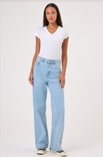 Load image into Gallery viewer, Serenity Cap Sleeve V-Neck Tee
