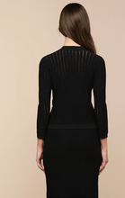 Load image into Gallery viewer, Irvin Pointelle Knit Cardigan
