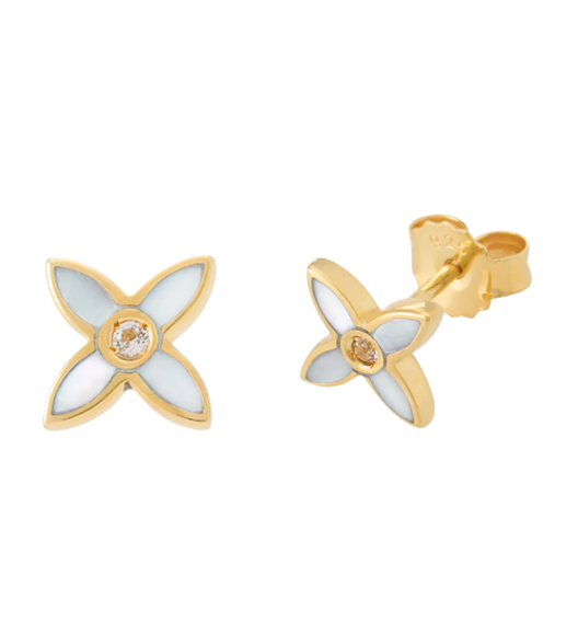 Desert Flower Mini Stud Earring
