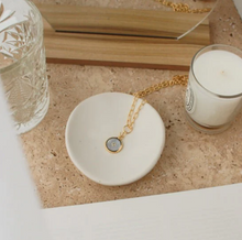 Load image into Gallery viewer, Halcyon Shield Drop Necklace
