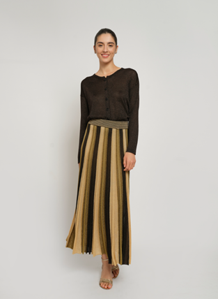 Gala Pleated Skirt