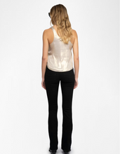 Load image into Gallery viewer, Tarys Gold Satin Tank Top
