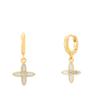 Load image into Gallery viewer, Desert Flower Huggie Earring
