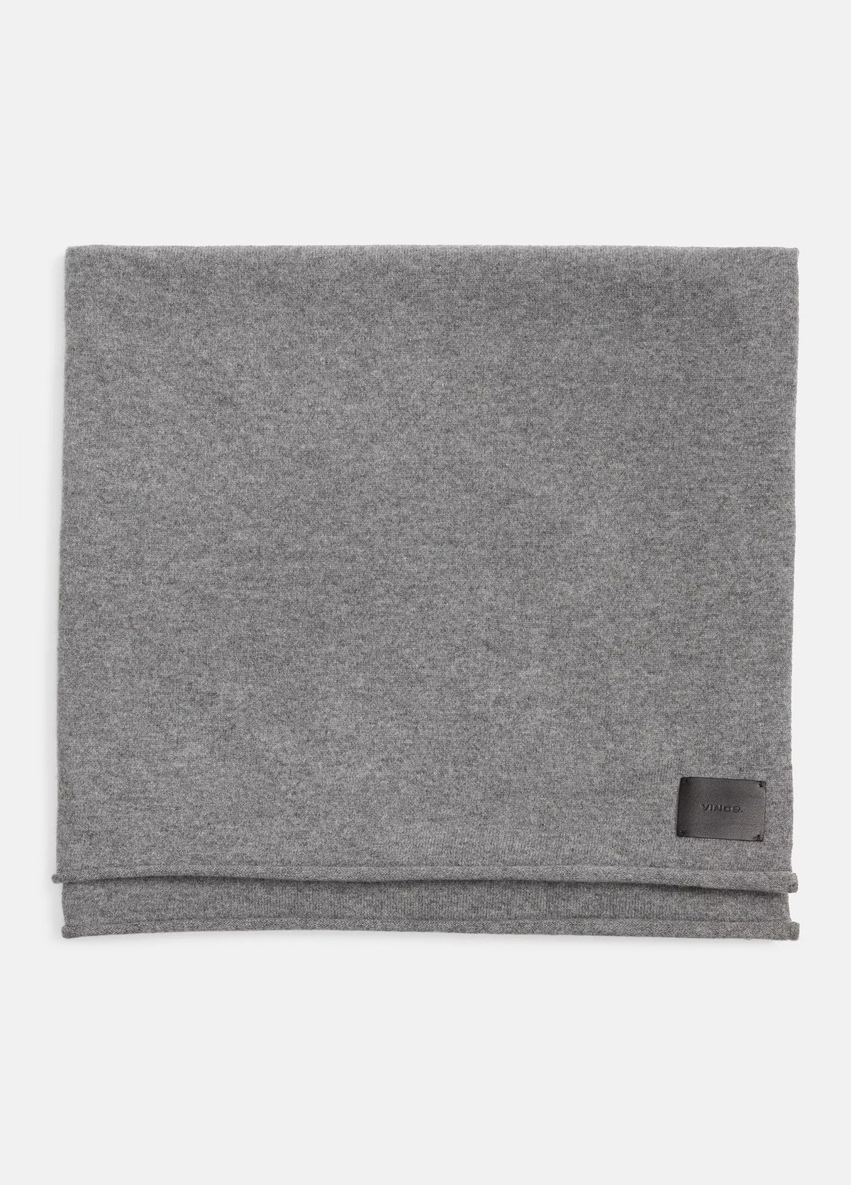 Boiled Cashmere Knit Blanket Wrap
