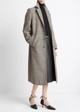 Load image into Gallery viewer, Pressed Plaid Car Coat
