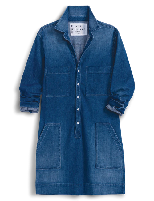 Ireland Dress Light Denim