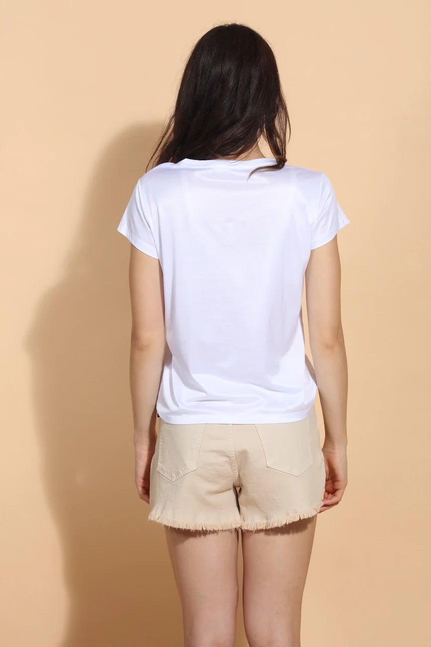 Modal Cotton Blend T-Shirt