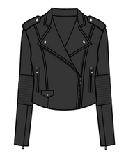 Load image into Gallery viewer, Cotton Blend Motto Jacket
