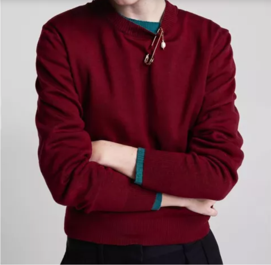 Basic Long-Sleeve Blouse