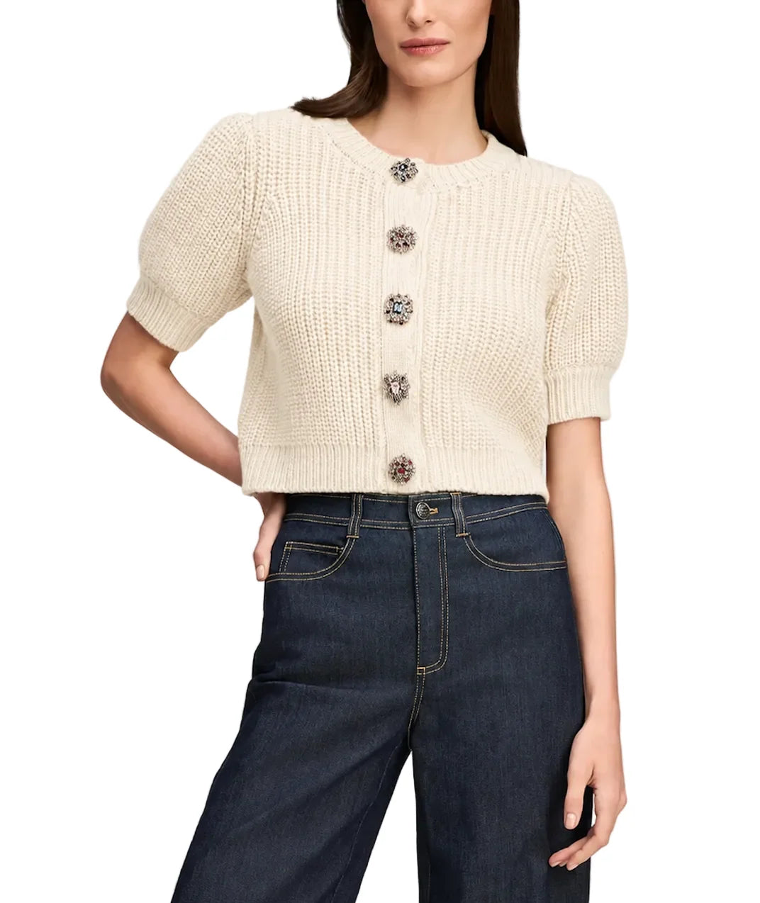 The Rita Baroque Embellished Cardigan