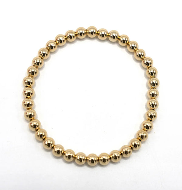 14k Gold Filled Karma Stretch Bracelet