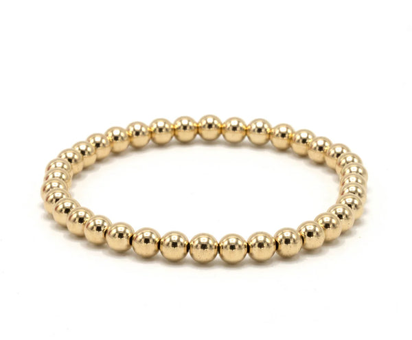 14k Gold Filled Karma Stretch Bracelet