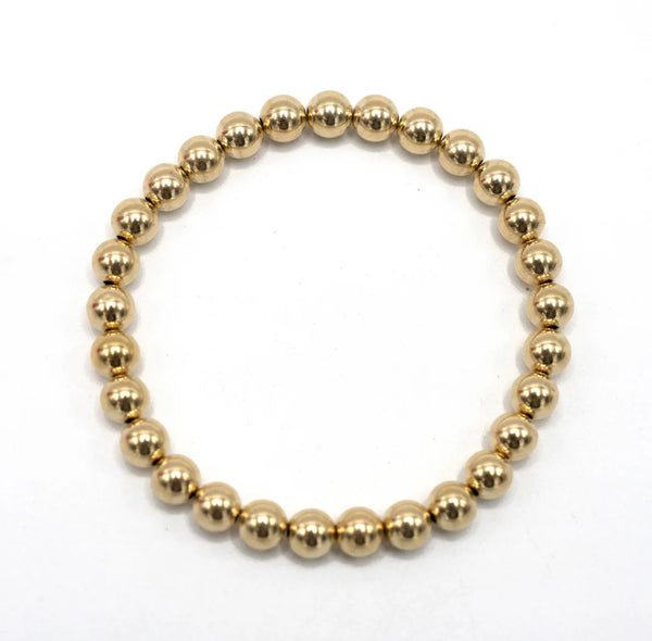 14k Gold Filled Karma Stretch Bracelet