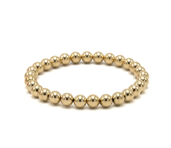 14k Gold Filled Karma Stretch Bracelet