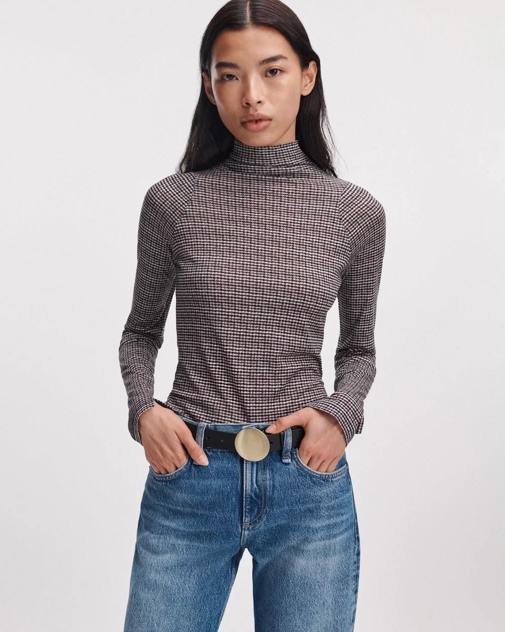 Shaw Jersey Turtleneck