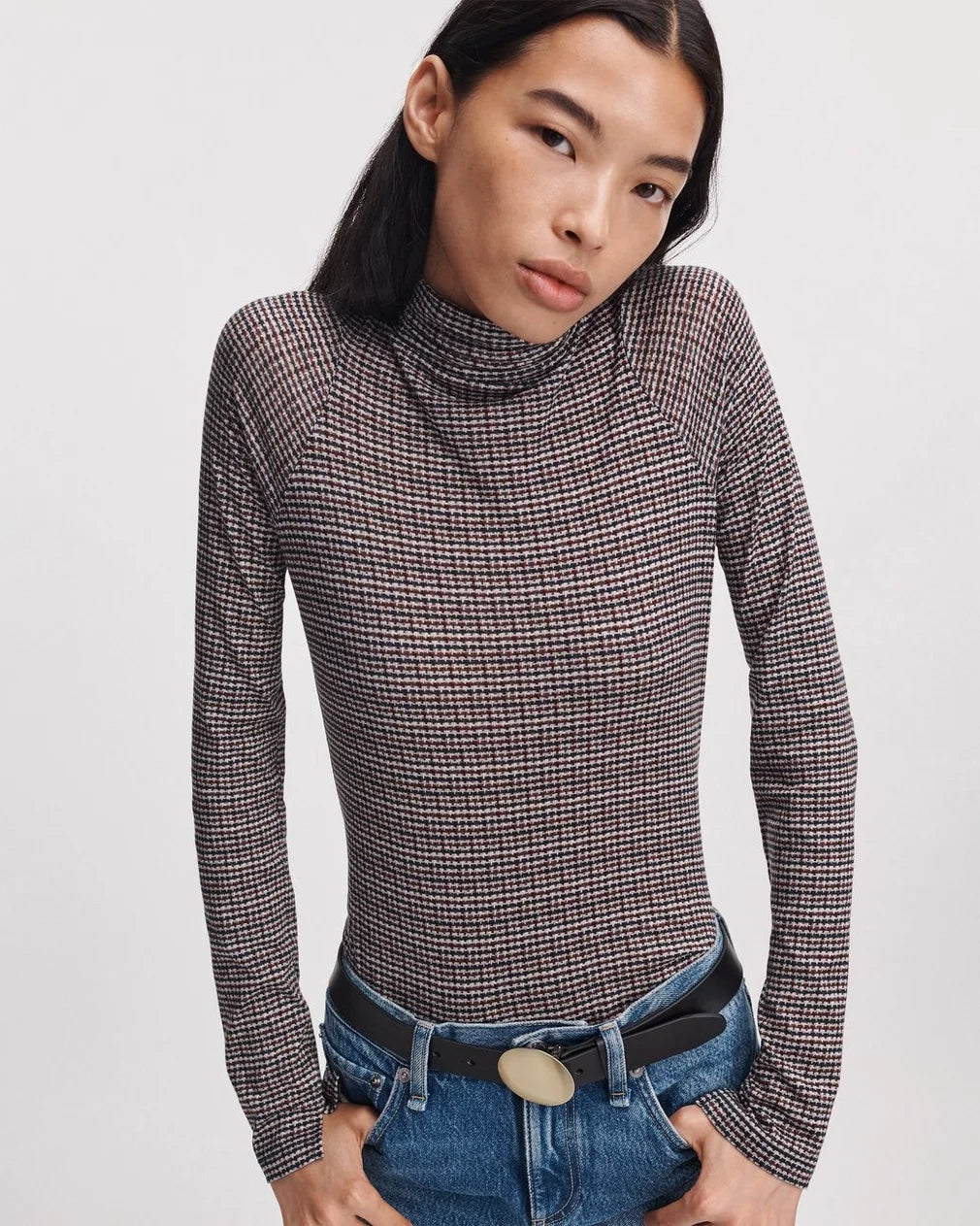 Shaw Jersey Turtleneck
