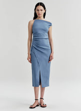 Load image into Gallery viewer, Lyra Linen Midi Dress
