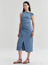 Load image into Gallery viewer, Lyra Linen Midi Dress
