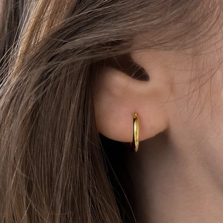 Lilou Drop Hoop Earrings